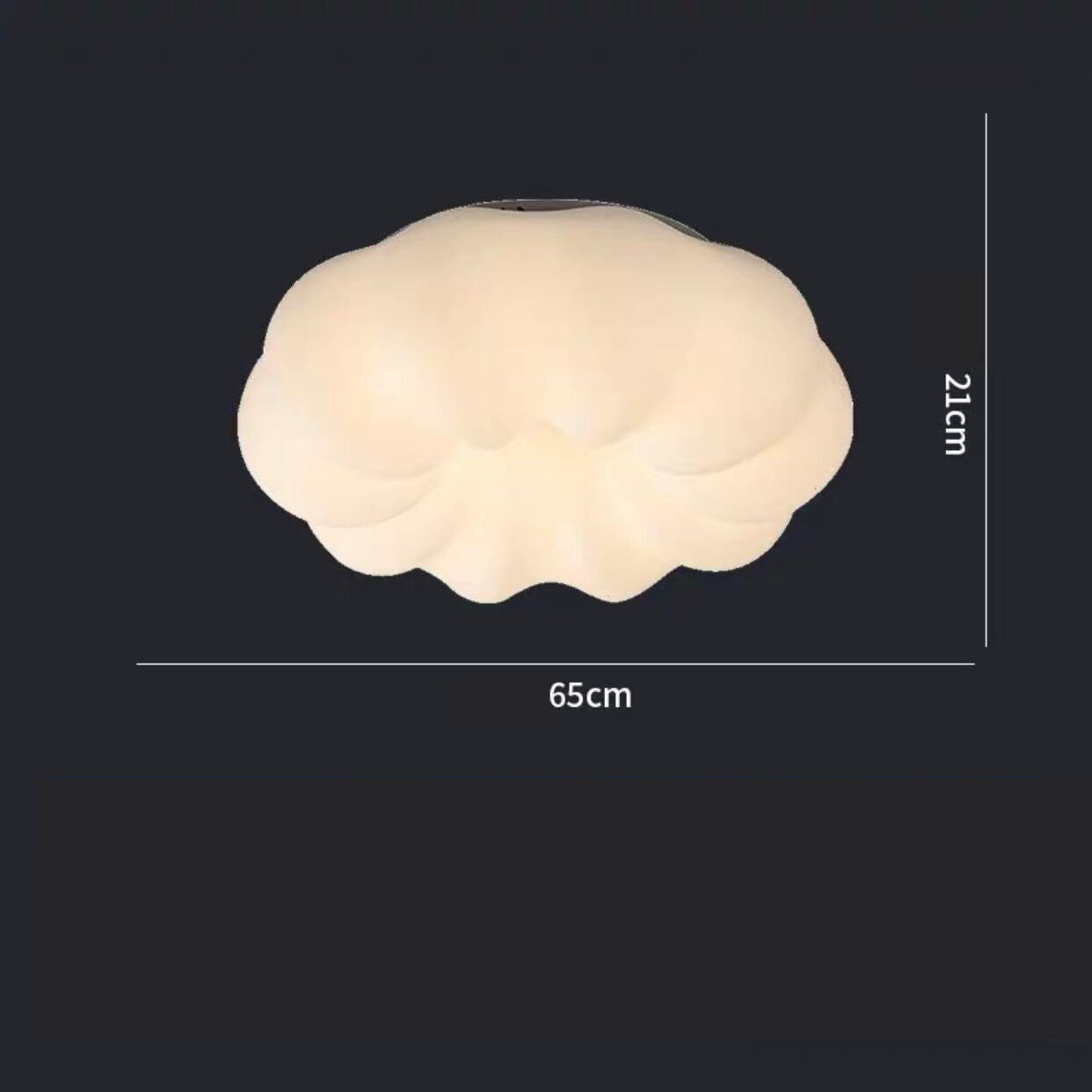Moochi – Lampe in sanfter Wolkenform