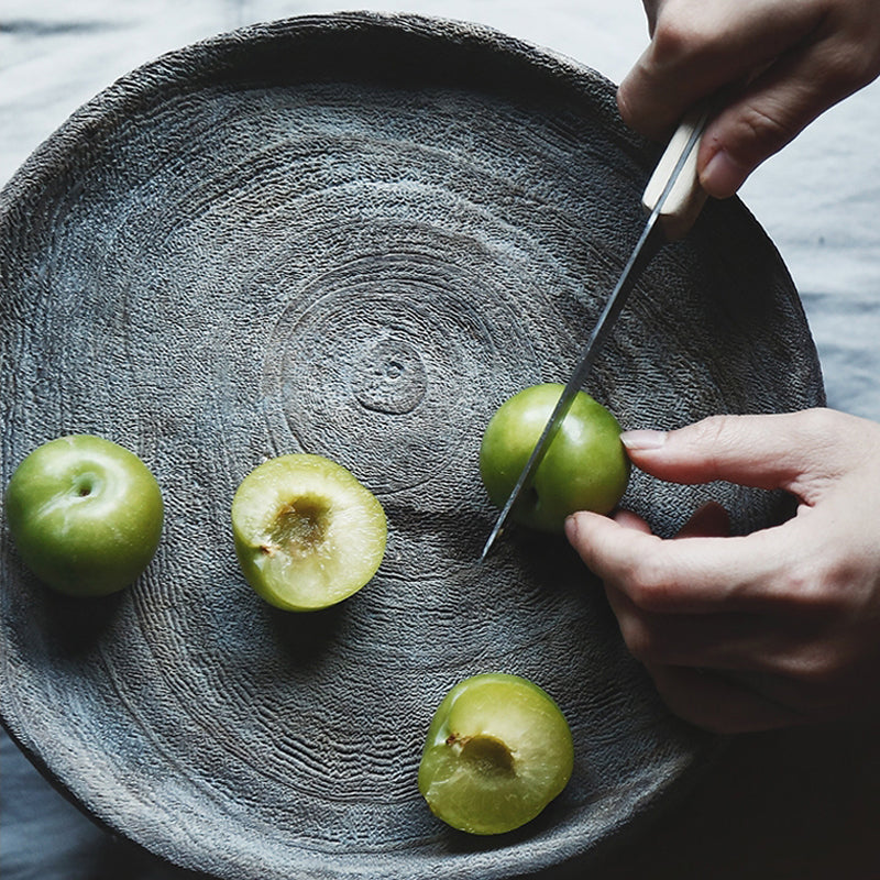 Riku – kleiner japanischer Beistelltisch im Wabi-Sabi Stil