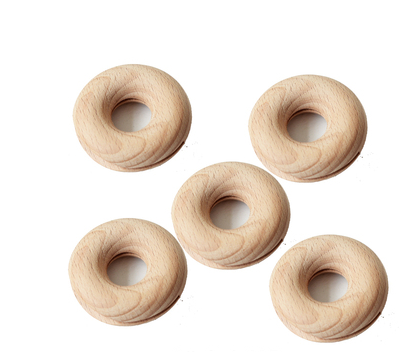 Pan Pan – Verschlussclips aus Holz in Kreisform