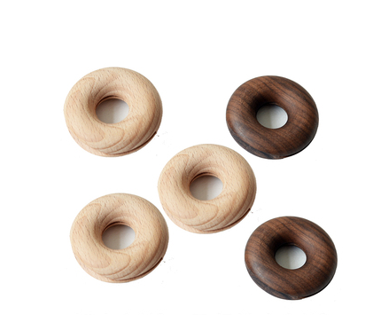 Pan Pan – Verschlussclips aus Holz in Kreisform