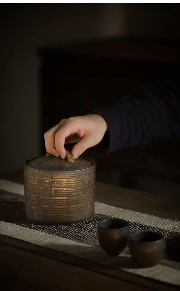 Ulji – Teedose aus Gusseisen (Teezeremonie)