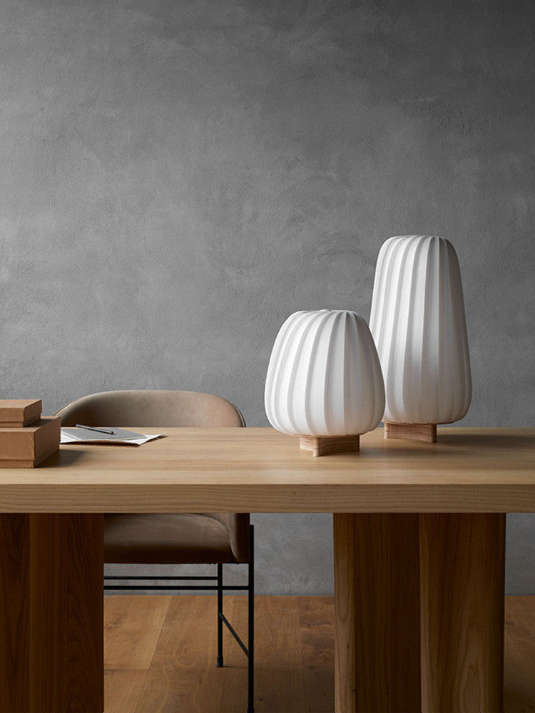 Majin – minimalistische organische Lampe im japanischen Stil