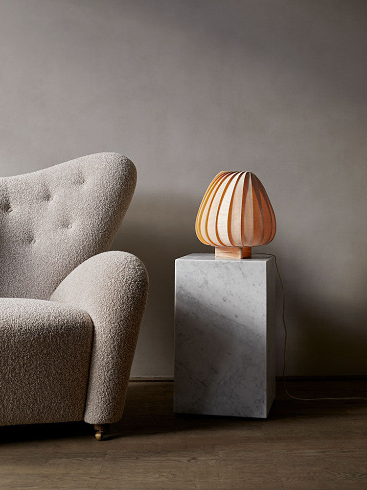 Majin – minimalistische organische Lampe im japanischen Stil