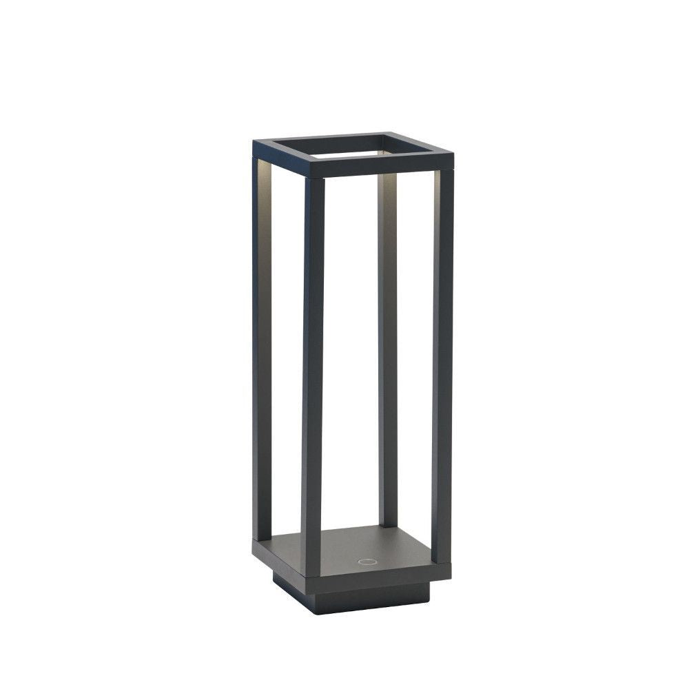 Mono – kubistisch reduzierte LED-Tischlampe
