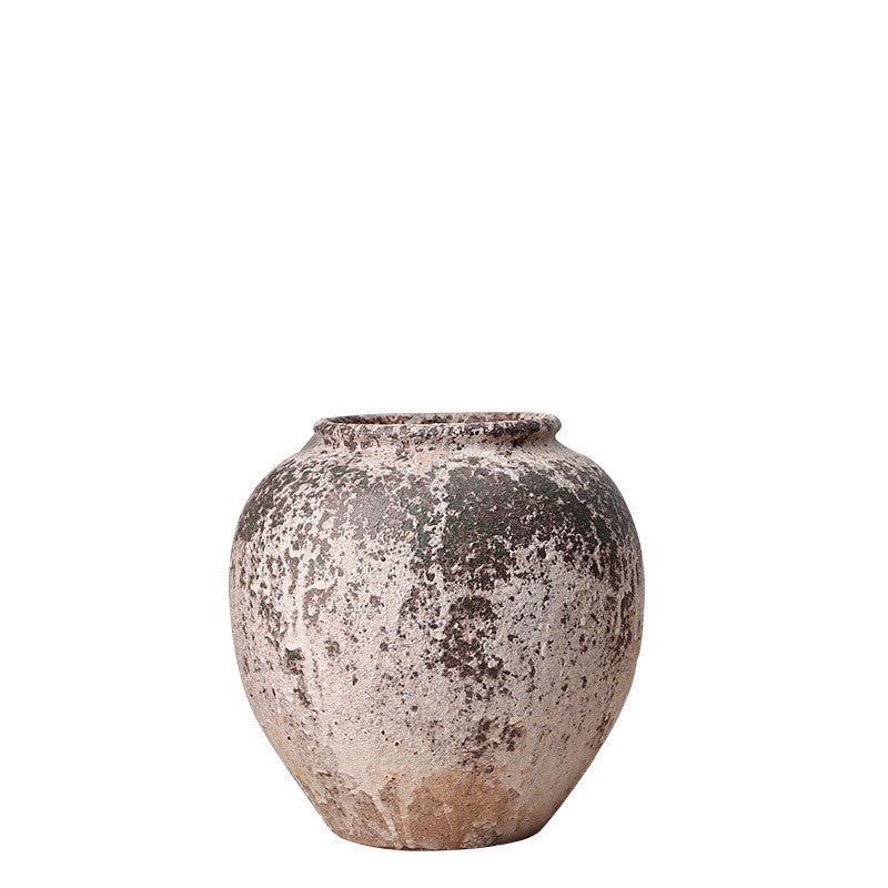 Atona – runde Vase in antikem Stil